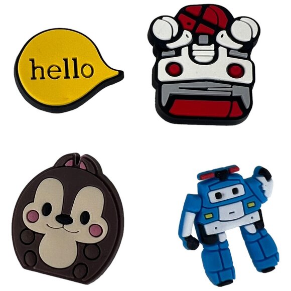 24 Crocs Jibbitz Charms Miscellaneous Variety Boys Girls Adults Lot Shoes - Picture 10 of 13